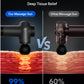 Deep Tissue Massage Gun – 20-Speed Muscle Massager with Interchangeable Heads