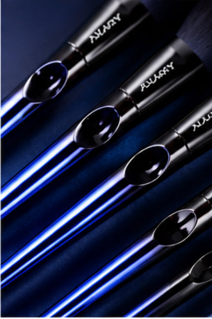 2026 New Blue 10 Makeup Brushes Set