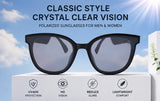 AI Bluetooth Smart Glasses with Camera & Open-Ear Audio