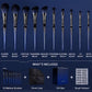 10-Piece Makeup Brush Set with Gift Box & Storage Bag