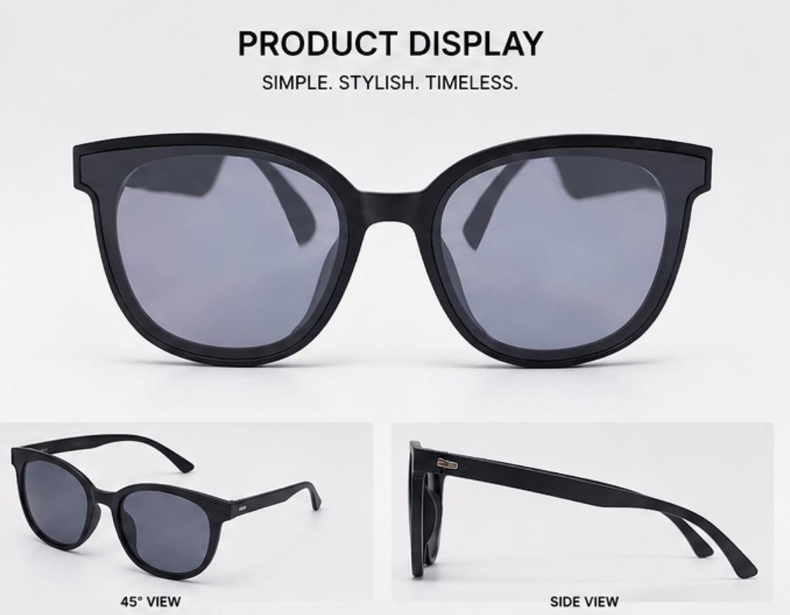 AI Smart Glasses with Camera Bluetooth Open-Ear Audio | Ray-Ban Meta Alternative