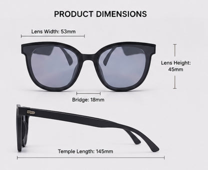 AI Smart Glasses with Camera Bluetooth Open-Ear Audio | Ray-Ban Meta Alternative