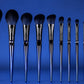 10-Piece Makeup Brush Set with Gift Box & Storage Bag
