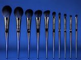10-Piece Makeup Brush Set with Gift Box & Storage Bag