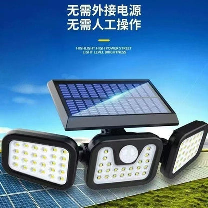 Rotatable outdoor night street lamp